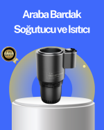 Araç İçi Isıtıcı Soğutucu Bardaklık 60°C Isıtma -4°C Soğutma - Görsel 5