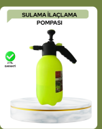 2 Litre Pompalı Püskürtücü Bakır Nozullu Ayarlı Sprey Temizlik ve Bahçe - Görsel 5