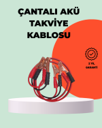 1200A Takviye Kablosu Araç Acil Yardım 2 Metre Güçlü Maşa - Görsel 5