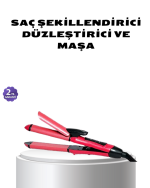 Dereceli Seramik Saç Düzleştirici – 5 Isı Seviyesi, 200°C Maksimum Sıcaklık - Görsel 10