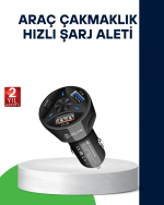55W Hızlı Araç Şarj Cihazı Quick Charge 3.0 ve PD Destekli - Görsel 5