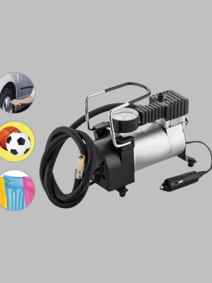 DC 12V Metal Hava Kompresörü Araç Lastik Şişirme 35L/Dk