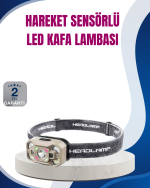 Hareket Sensörlü LED Far 45 Derece Ayarlı Şarj Edilebilir - Görsel 5