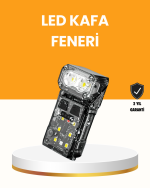 Kamp ve Outdoor İçin LED Far 10 Saat Pil Sensörlü Manyetik - Görsel 5