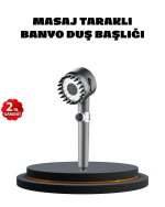 Masaj Uçlu Yüksek Basınçlı Duş Başlığı Spa Etkili - Görsel 5