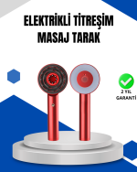 Mikro Akım Teknolojili Elektrikli Saç Masaj Fırçası Yağ Uygulamalı - Görsel 5