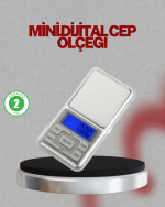 Mavi Işıklı LCD Ekranlı Hassas Tartı Terazisi - Görsel 5