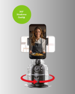 Sosyal Medya İçerikleri İçin Otomatik Yüz Takipli 360° Döner Gimbal Stand
