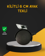 Mobilya İçin Kilitli 6 cm Ayak Tekli Satış - Görsel 5