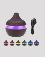 Aromaterapi Uyumlu 300 ml LED Işıklı Oda Kokusu Difüzörü - Görsel 4