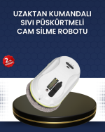 Çift Diskli Güvenli Otomatik Cam Silme Robotu - Görsel 5