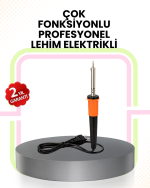 Paslanmaz Çelik Isıtma Çekirdekli Lehimleme Havyası - Görsel 5
