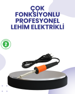 Profesyonel Kullanıma Uygun Yüksek Sıcaklık Dayanımlı Havya - Görsel 5