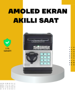 Çocuklar İçin Şifreli ATM Kasa Para Yutan Kumbara - Görsel 5