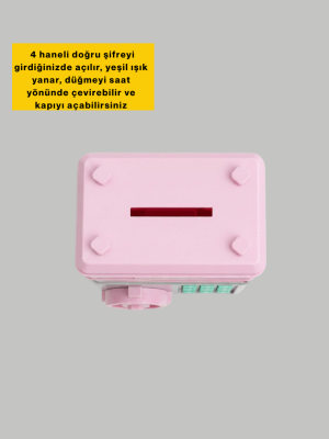 Çocuklar İçin Eğitici Elektronik Şifreli Kumbara
