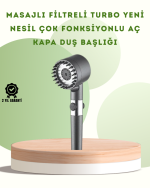 Banyo İçin Filtreli Duş Başlığı Pratik Kullanım - Görsel 5