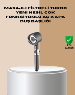 Çok Fonksiyonlu Filtreli Duş Başlığı Masaj Etkili - Görsel 5