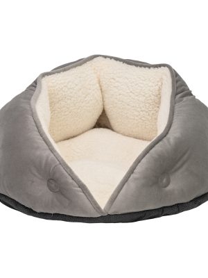 Pet Comfort Paris  Kedi ve Köpek Yatağı Gri 50cm
