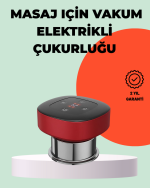 Taşınabilir Elektrikli Kupa Terapisi Masaj Cihazı Boyun Sırt Bacak - Görsel 5