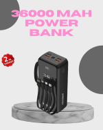 Yüksek Kapasiteli Powerbank Hızlı Şarj ve Kablosuz Destekli - Görsel 5
