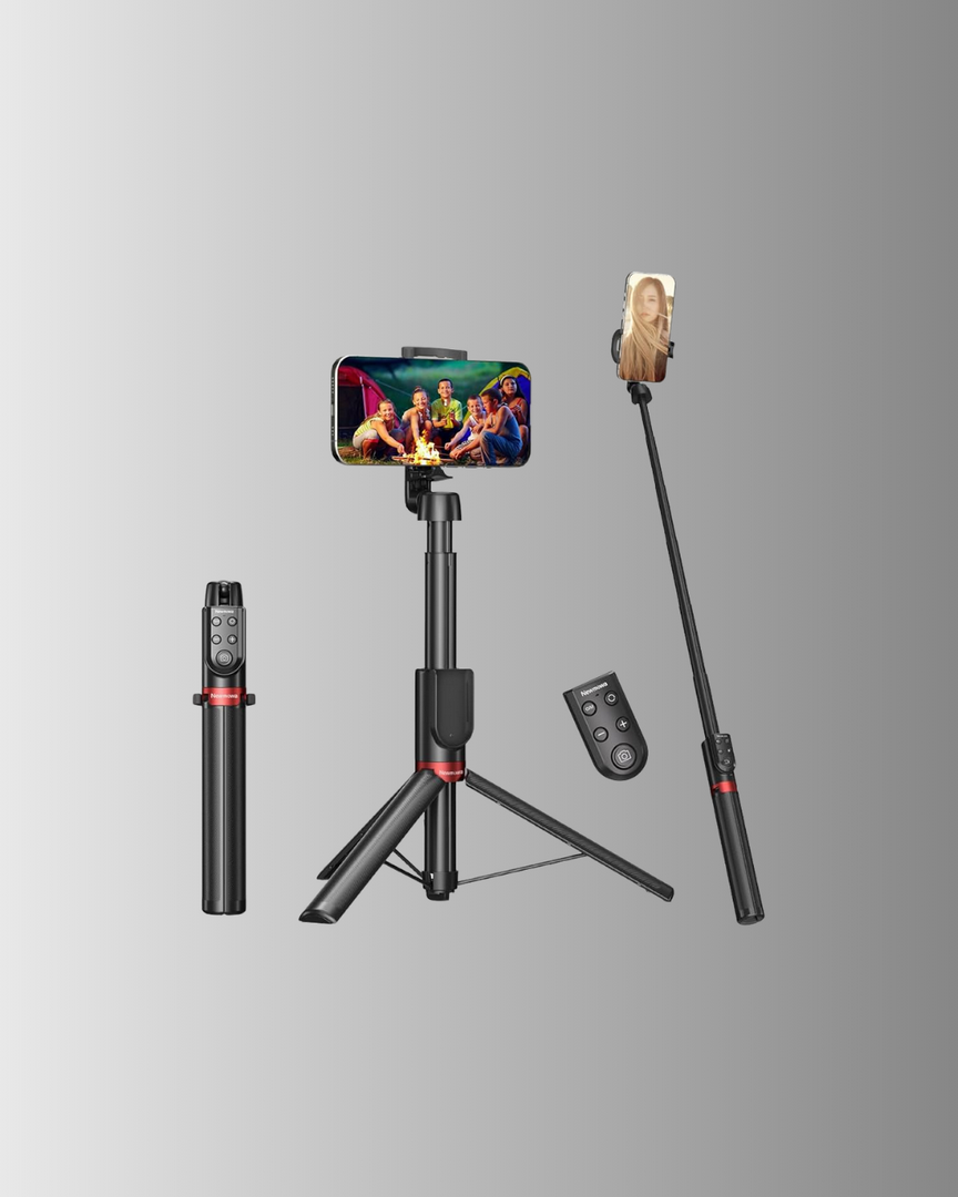 1250905_7-150.png Ayarlanabilir Telefon Tripodu Selfie Stick Çok Açılı Çekim - Görsel 1