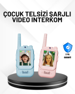 3–12 Yaş Çocuklara Uygun Görüntülü Walkie Talkie Seti - Görsel 5