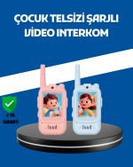 Çocuklar İçin Video Görüşmeli Walkie Talkie Uzun Mesafe İletişim - Görsel 5