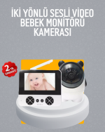 Görüntülü Bebek Monitörü 4.3 İnç Ekran ve Sesli İletişim - Görsel 5