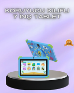 Taşınabilir 7 İnç Tablet Göz Koruyucu Ekran ve Uzun Pil Ömrü - Görsel 5