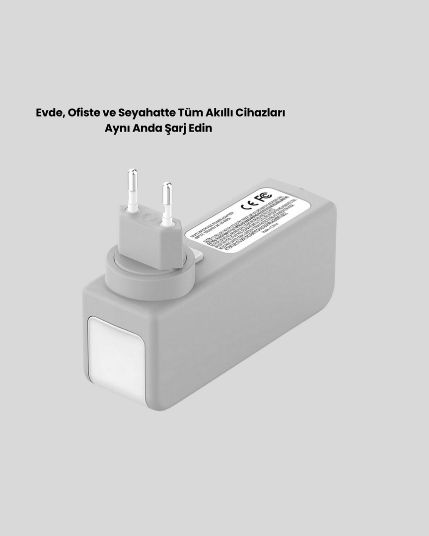 1251267_7-151.png Ev ve Ofis İçin Zaman Kontrollü Çoklu Şarj Cihazı - Görsel 1