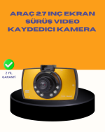 Araç Ön Kamera Full HD Kayıt ve G Sensor Özellikli - Görsel 5