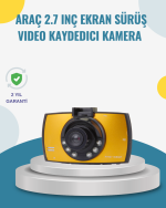 Araç İçi HD DVR Kamera G Sensor ve Hareket Algılama Özellikli - Görsel 5