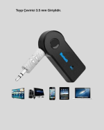 Bluetooth AUX Çevirici ve PD Destekli Araç Şarj Cihazı 2’li Set - Görsel 3