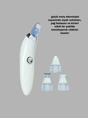 Evde Profesyonel Cilt Bakımı Dermaroller + Siyah Nokta Temizleyici Setı
