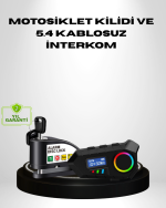 Motosiklet ve Günlük Kullanım İçin Bluetooth Hoparlör ve Disk Kilidi Seti - Görsel 5