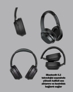 HN01 KULAKLIK + PG-8018 OYUNCU KLAVYESİ SET - Görsel 4