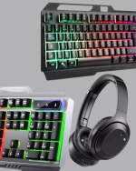 Işıklı Oyuncu Klavye Mouse ve Bluetooth Kulaklık Seti Türkçe Q USB - Görsel 3