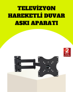VESA Uyumlu Hareketli TV Askı Aparatı Kolay Montaj - Görsel 5