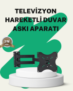 22–49 İnç TV Uyumlu Hareketli Duvar Askı Aparatı - Görsel 5