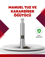 Hafif ve Kompakt, Taşınabilir Baharat Öğütücü - Mutfak ve Masa için - Görsel 5