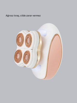 Pürüzsüz Cilt İçin Çok Başlıklı Ağrısız Tıraş Makinesi