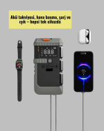 4’ü 1 Arada Powerbank Özellikli Araç Akü Şarj Takviye Cihazı - Görsel 4