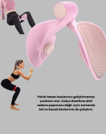 Pelvik Taban ve Uyluk Egzersiz Aleti Ev Tipi Taşınabilir - Görsel 4