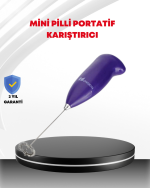 El Tipi Pratik Mikser – Kahve, Süt, Bebek Maması ve Yumurta Çırpıcı - Görsel 5