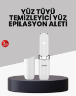 LED Işıklı Yüz Epilasyon Aleti Hassas ve Ağrısız Tüy Alma - Görsel 5
