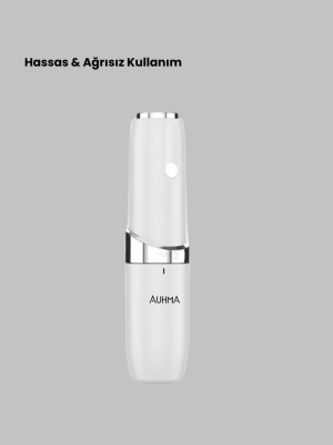 LED Işıklı Yüz Epilasyon Aleti Hassas ve Ağrısız Tüy Alma