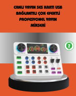 Bluetooth Bağlantılı Karaoke ve Yayın Ses Kontrol Ünitesi - Görsel 5