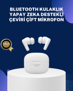 Akıllı Çeviri Teknolojili TWS Kulaklık Gürültü Engelleyici - Görsel 5