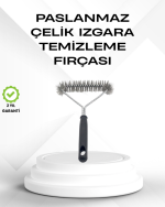 Tel Izgara Temizleme Fırçası BBQ Sonrası Kolay Temizlik - Görsel 5