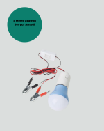 Araç Akü Bağlantılı 12V LED Ampul Pratik Işık Çözümü - Görsel 4